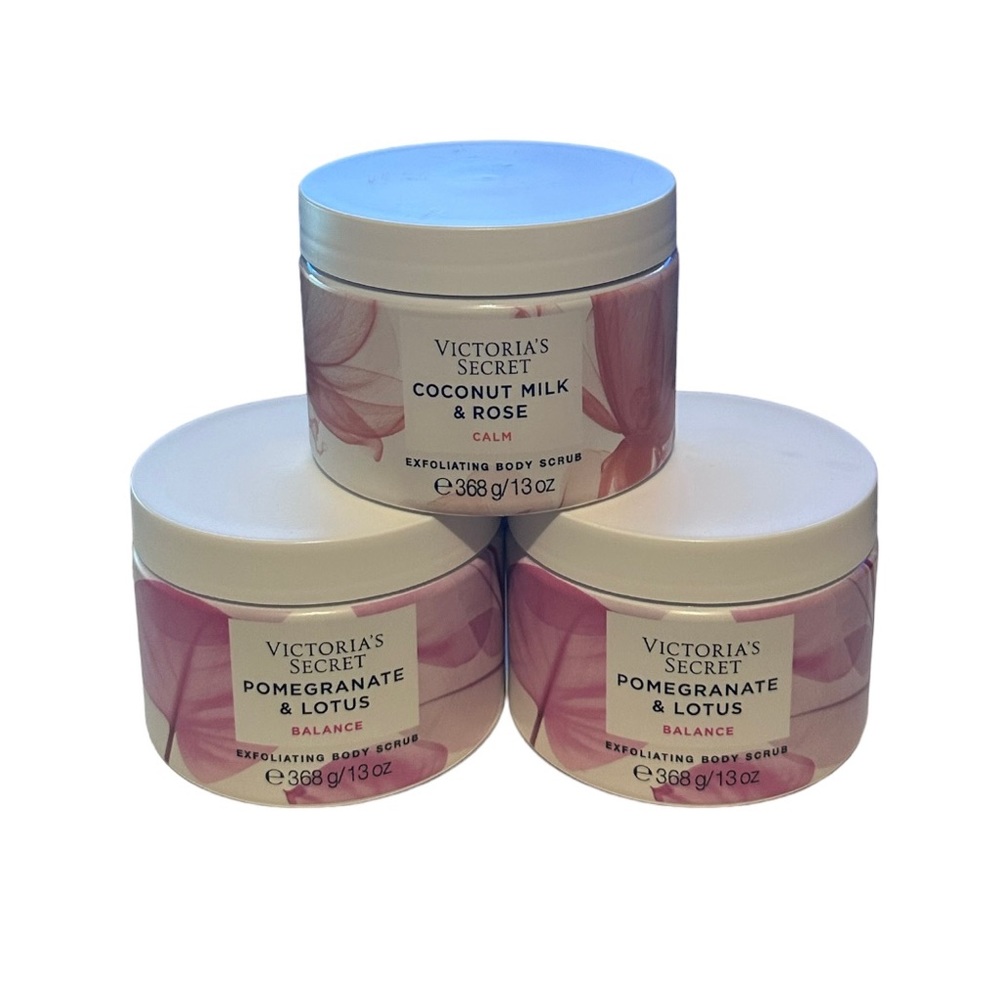 Victoria's Secret Exfoliating Body Scrub lot of 3 NeW